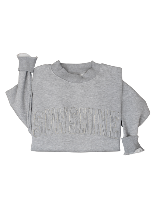 トップス daydream Frosted Embroidery Sweatshirt Floral Burst Embroidered Sweatshirt | Streetwear Fleece for