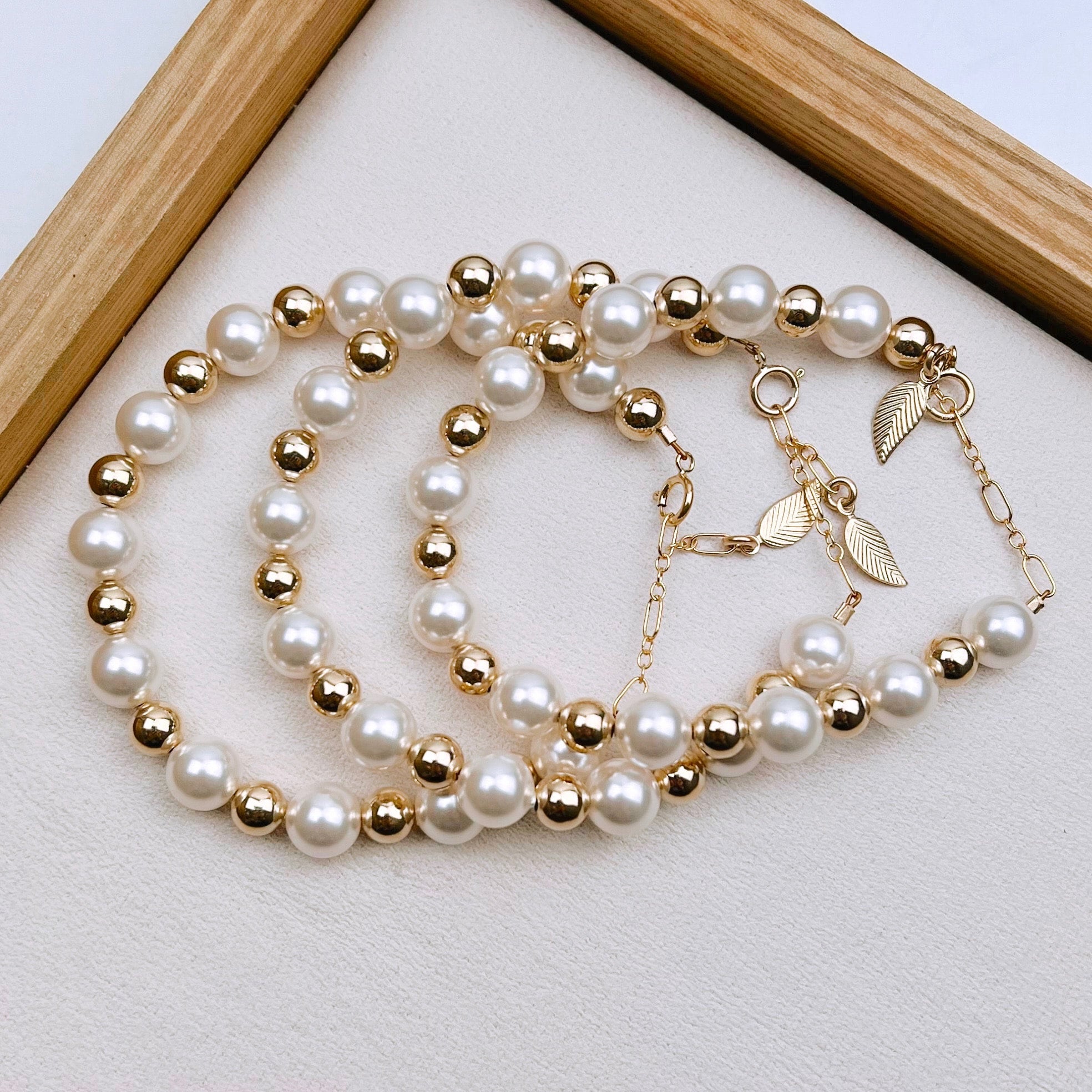 The Zoey Ball Bead Bracelet